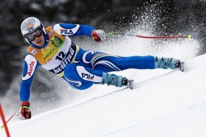 Peter Fill of Italy skis during the World Cup downhill race in Kvitfjell in Central Norway March 1, 2008. REUTERS/Tor Richardsen/SCANPIX (NORWAY) NORWAY OUT. NO COMMERCIAL USE