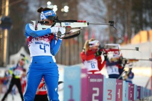 karin Oberhofer (ITA) -  Women's 10 km Pursuit   - Laura Center - Olympic Winter Games Sochi 2014  - Sochi , Russia,  february, 11,  2014. (photo/Gio Auletta/Pentaphoto)