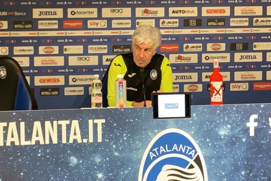 Gasperini prepara la sfida alla Roma