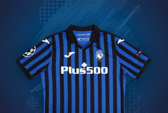 La prima maglia da Champions dell’Atalanta 2020-21