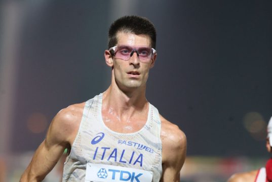 La marcia di Giupponi al top