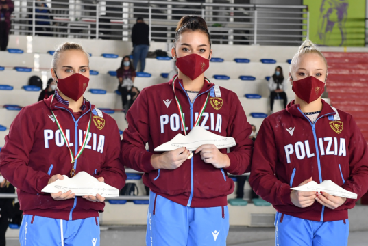 Giorgia Villa tricolore ex aequo