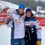 Livio Magoni con Petra Vlhova