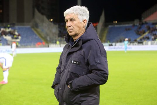 Zona Mista Cagliari Atalanta