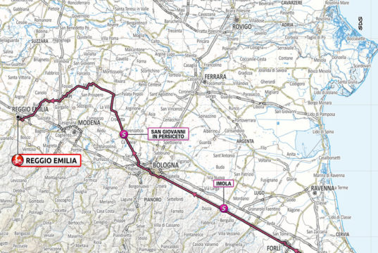 Le bellezze del Giro d’Italia. Tappa 11: Sant’Arcangelo di Romagna-Reggio Emilia
