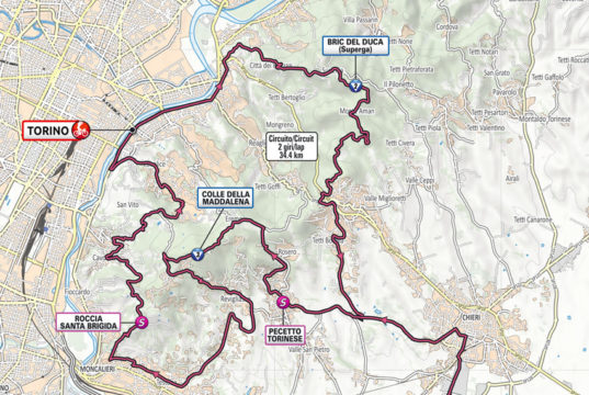 Le bellezze del Giro d’Italia. Tappa 14: Santena-Torino