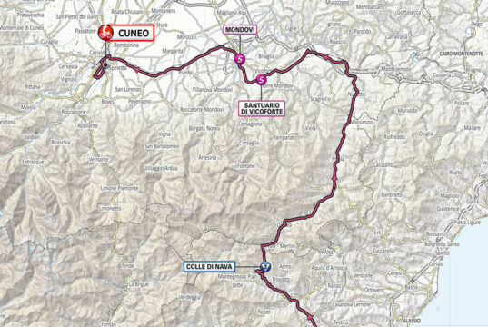 Le bellezze del Giro d’Italia. Tappa 13: Sanremo-Cuneo