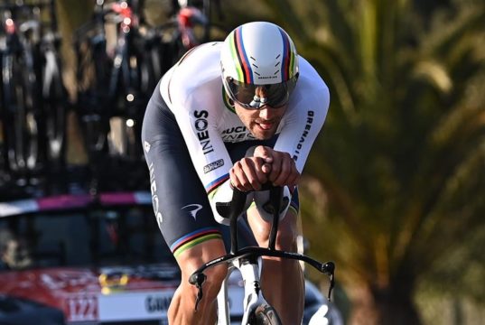 Tirreno-Adriatico, Ganna sbaraglia tutti a cronometro