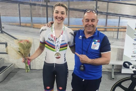 Pista Nations Cup: Martina Fidanza è oro nello scratch