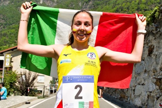 Alessia Pellegrini convocata in azzurro per l’International Under 18 Mountain Running Cup