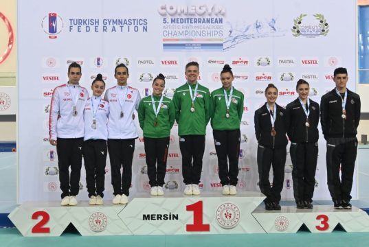 Salvato, della Polisportiva Ghisalbese, è bronzo per team dell’Italia Aerobica ai Giochi del Mediterraneo
