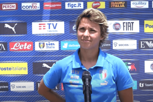 Alla vigilia dell’Europeo Valentina Giacinti ha ritrovato il sorriso