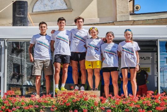 Cesare Maestri campione italiano corsa in montagna