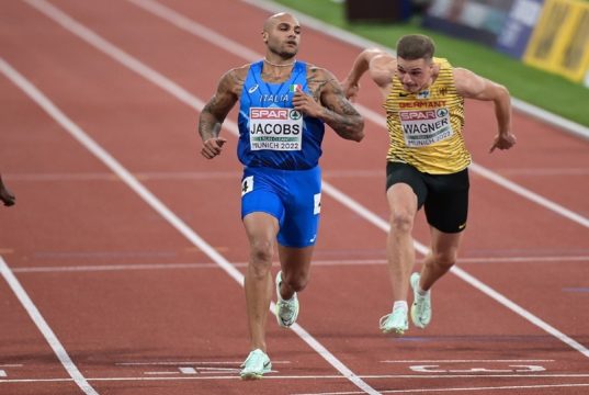 Jacobs irresistibile. Oro europeo sui 100 metri Europei Monaco