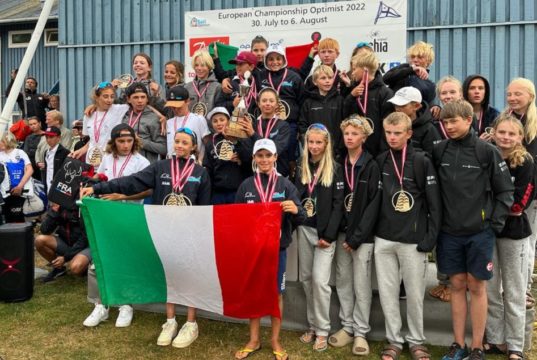 Vela, agli Europei Optimist l’Italia vince la Nations Cup Campionati Europei Danimarca