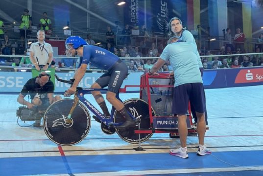 Davide Plebani è argento nell’inseguimento agli Europei di Monaco