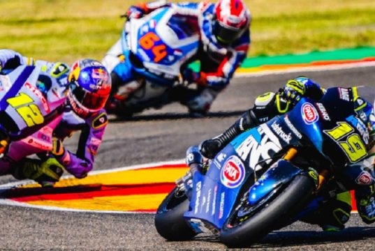 Moto GP2, Dalla Porta (Italtrans) si batte come un leone Moto GP2