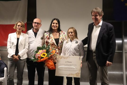 Songavazzo premia Chiara Barzasi, atleta dell’anno Songavazzo