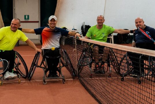 Tennis in carrozzina, Erik Trovesi (Special Bg Sport) si distingue al Fit-Lab 3.11 Tennis in carrozzina