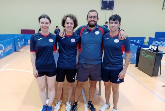 Tennis Tavolo, l’Olimpia B2 ospita la corazzata TT Milanosport Tennis Tavolo