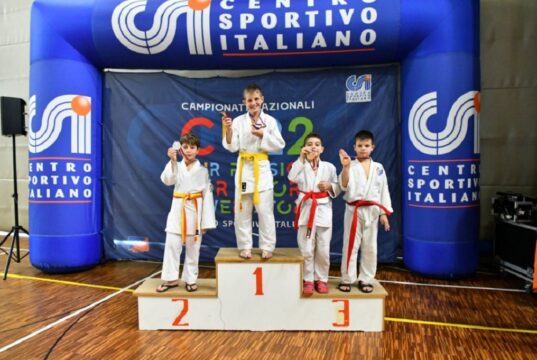 Ai Campionati nazionali di judo CSI le palestre di Ciserano e Ponteranica fanno incetta di medaglie Campionati italiani judo CSI