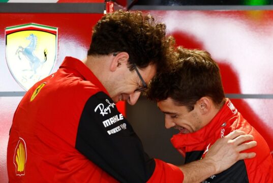 Ferrari, Leclerc e Sainz hanno ringraziato pubblicamente Binotto Ferrari