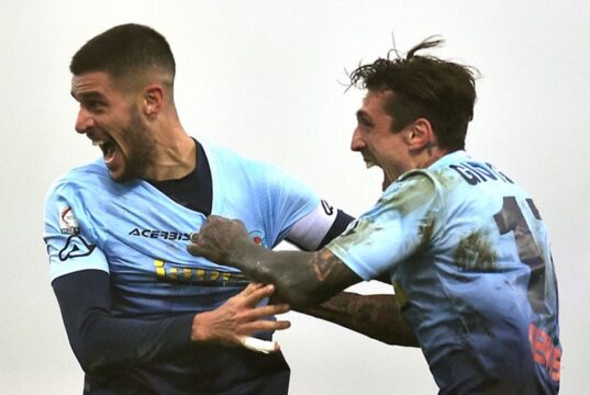 Prova di carattere dell’AlbinoLeffe. Borghini acciuffa il pari all’ultimo respiro AlbinoLeffe-Pordenone