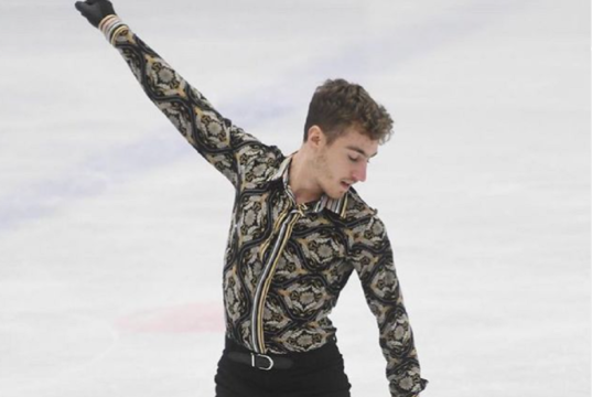 Matteo Rizzo (IceLab Bg) è secondo nell’individuale Challenger Series di Zagabria Pattinaggio su ghiaccio