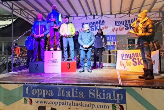 Sci alpinismo, Giovanni Zamboni vince il tricolore master nella vertical Sci Alpinismo