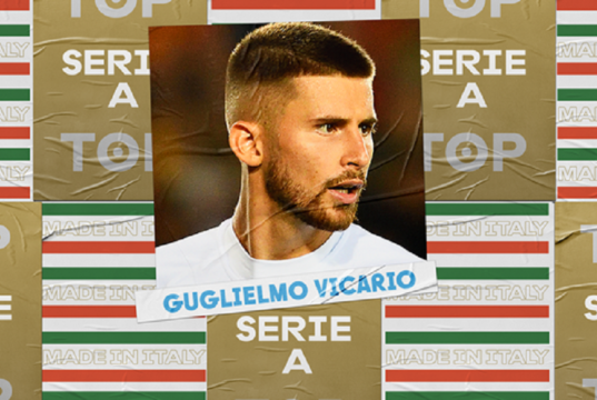 Guglielmo Vicario eletto miglior giocatore della 18.a giornata di Serie A Guglielmo Vicario