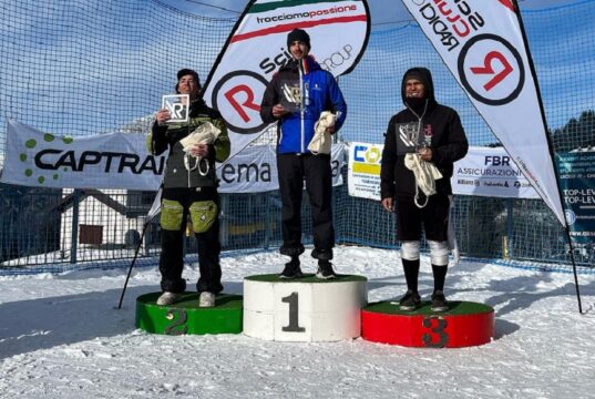 Marco Surini si aggiudica il secondo slalom gigante maschile al Pora Monte Pora