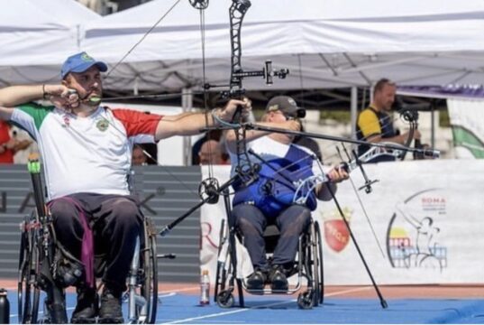 Matteo Bonacina si aggiudica il titolo nel compound ai Campionati Italiani Indoor Tiro con l'arco