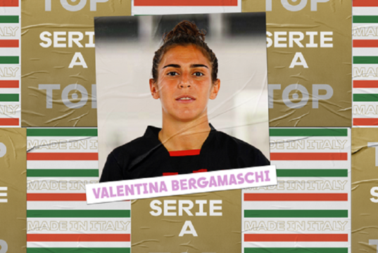 Valentina Bergamaschi (Milan) miglior giocatrice della 14.a giornata di Serie A Milan Serie A femminile