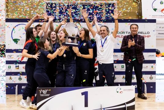 Tamburello Indoor, l’Italia delle donne è campione del mondo Mondiali Tamburello Indoor