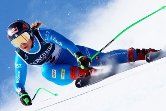 Mondiali di sci, Sofia Goggia firma il miglior tempo nell’ultimo training in discesa libera Sci alpino