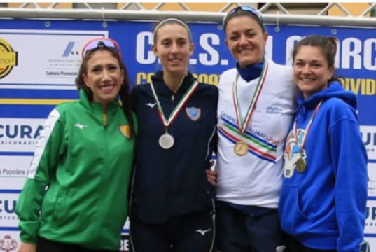 Nicole Colombi si prende il bronzo nella 20 km. di marcia ai campionati italiani Marcia
