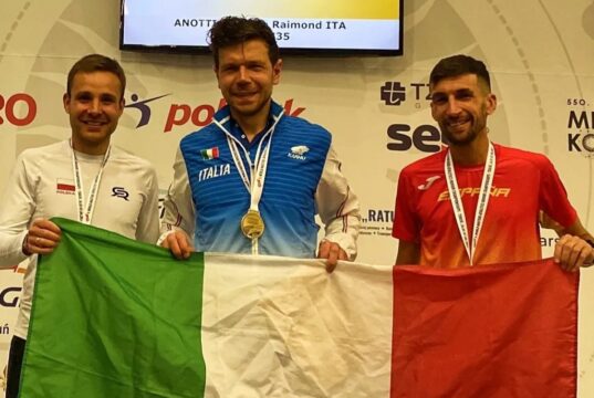 Maurizio Raymond Vanotti vince l’oro nella 10 chilometri M35 ai Mondiali Master Mondiali Master