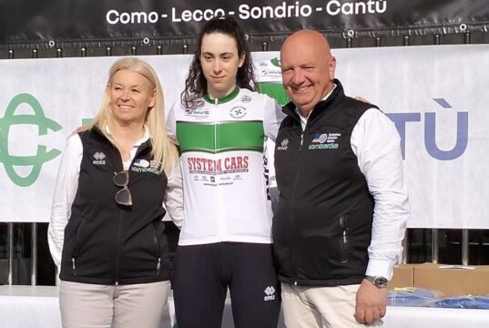 Federica Venturelli si regala la prima vittoria stagionale al Trofeo Rosa Città di Cantù Ciclismo