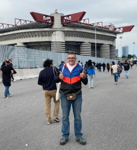 Tifosi a San Siro