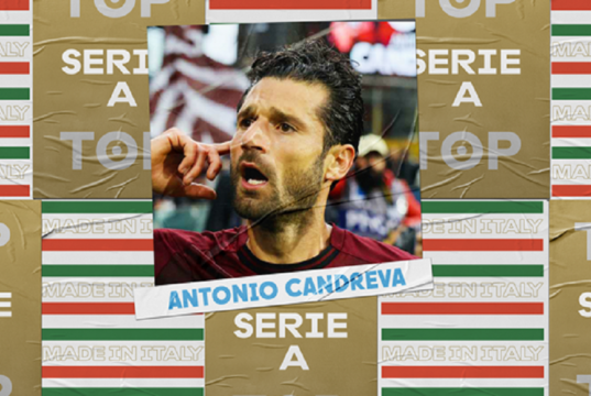 Antonio Candreva miglior giocatore della 35.a giornata di Serie A Antonio Candreva