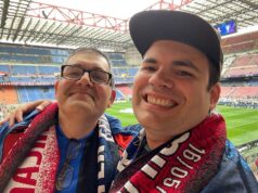 Tifosi a San Siro