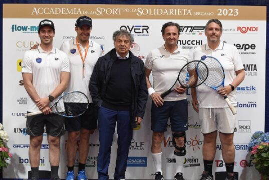 Innerhofer, Casse e Zazzi: lo sci domina al Tennis Vip dell’Accademia Tennis Vip