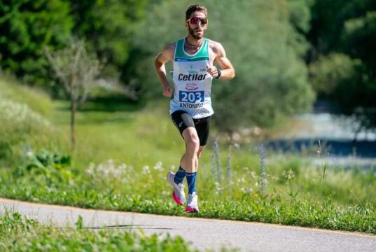 Corsa in montagna
