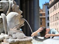 Ondata di caldo sull’Italia, oggi bollino arancione a Perugia e Roma