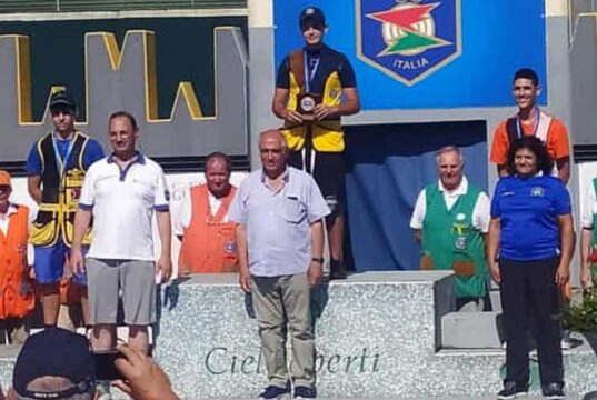 Andrea Guidi secondo a Cologno al Serio nel Gran Premio giovanile di tiro Tiro al piattello