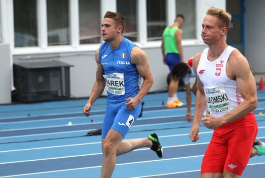Eric Marek non va oltre le semifinali nei 100 metri ai Campionati Europei Under 23 Atletica