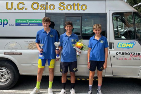 Luca Scotellaro si aggiudica la 33.a Medaglia d’Oro Ricki Schiattareggia e la 31.a Medaglia d’Oro Luigi e Michele Cortinovis Ciclismo