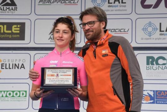 Marta Pavesi conquista il 2° posto fra le Juniores alla Giornata Rosa di Noventa di Piave Marta Pavesi