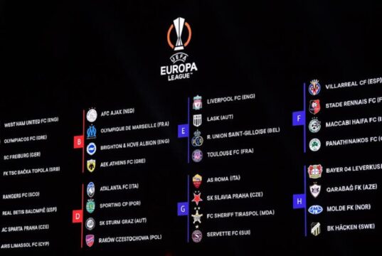 Gironi Europa League