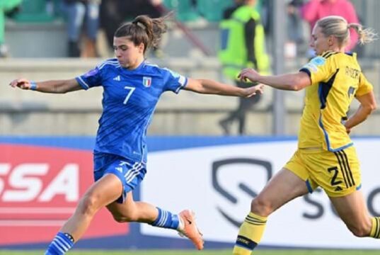 L’Italia femminile sbatte contro la Svezia e si ferma sul palo Italia-Svezia